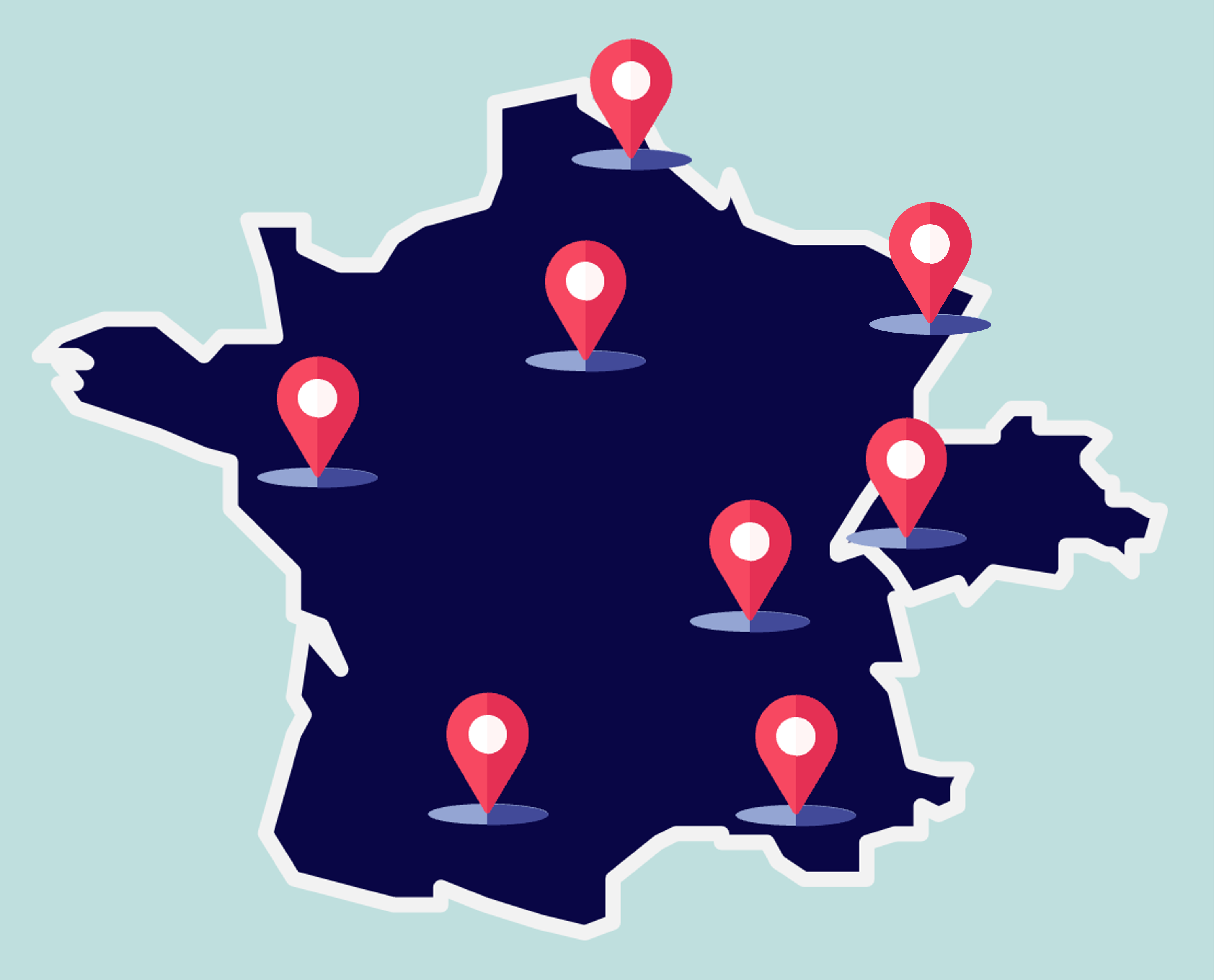 Agences Oresys en France et en Suisse